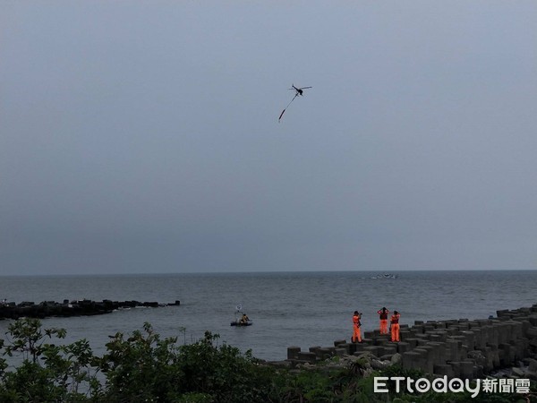 ▲▼ 無人機加入岸海空聯合搜救行列　海巡救生邁入新里程            。（圖／記者陳崑福翻攝）