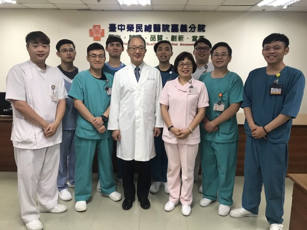 ▲▼ 臺中榮總嘉義暨灣橋分院男性護理師。（圖／臺中榮總嘉義暨灣橋分院提供，下同）