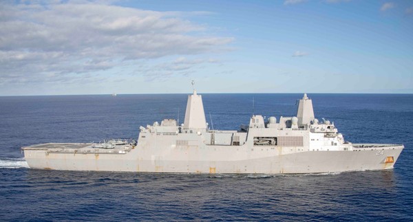 ▲▼阿靈頓號(USS Arlington),聖安東尼奧級(San Antonio-class)兩棲船塢運輸艦。（圖／翻攝美國海軍官網）