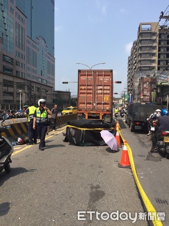 ▲汐止死亡車禍。（圖／記者張君豪翻攝）