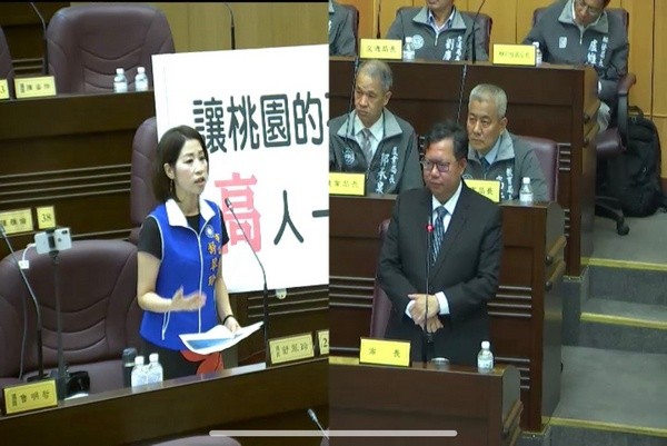 ▲台灣小孩身高不如日本人，桃園市議員舒翠玲提高人一等計劃。
