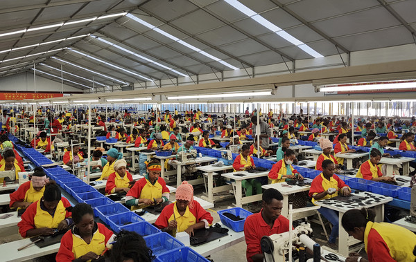 ▲▼衣索比亞成衣工廠。（圖／達志影像／美聯社）
