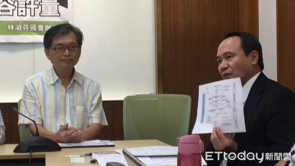 ▲反對增訂嘉磷塞容許量記者會。（圖／記者嚴云岑攝）