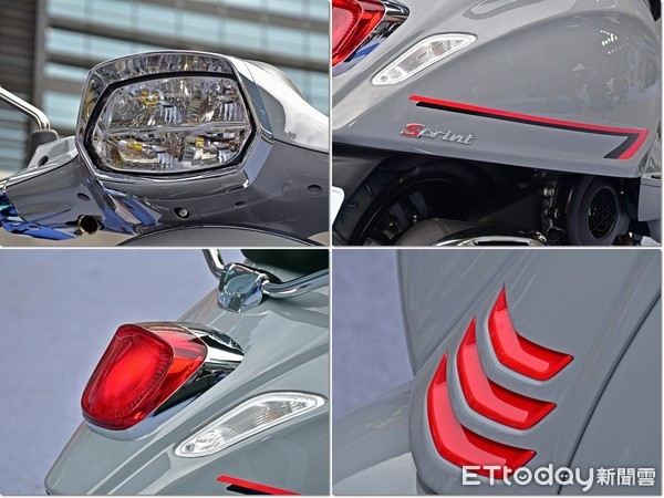 3車色打造運動化風格　偉士牌Sprint S 150「16.8萬元」起在台上市（圖／記者游鎧丞攝）