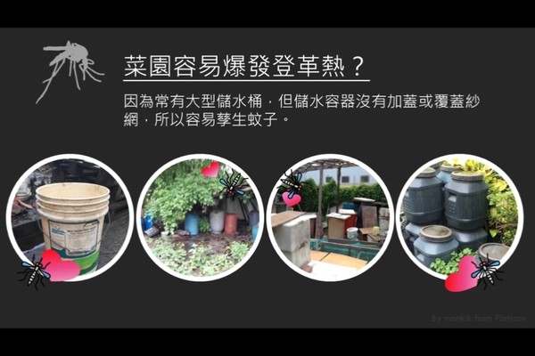 ▲▼預防登革熱，儲水容器紗網製作懶人包。（圖／嘉義市政府提供，下同）