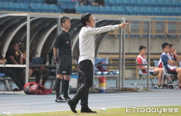 ▲傑志FC教練朱志光。（圖／記者張克銘攝）