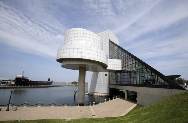 ▲▼ 貝聿銘逝世／俄亥俄州克利夫蘭搖滾音樂名人堂（Rock and Roll Hall of Fame and Museum） 。（圖／達志影像／美聯社）