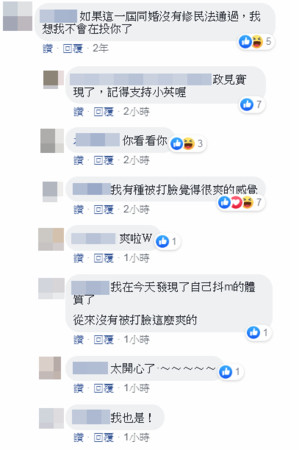 ▲▼同婚專法通過，大批網友湧進蔡英文臉書。（圖／翻攝自蔡英文臉書）