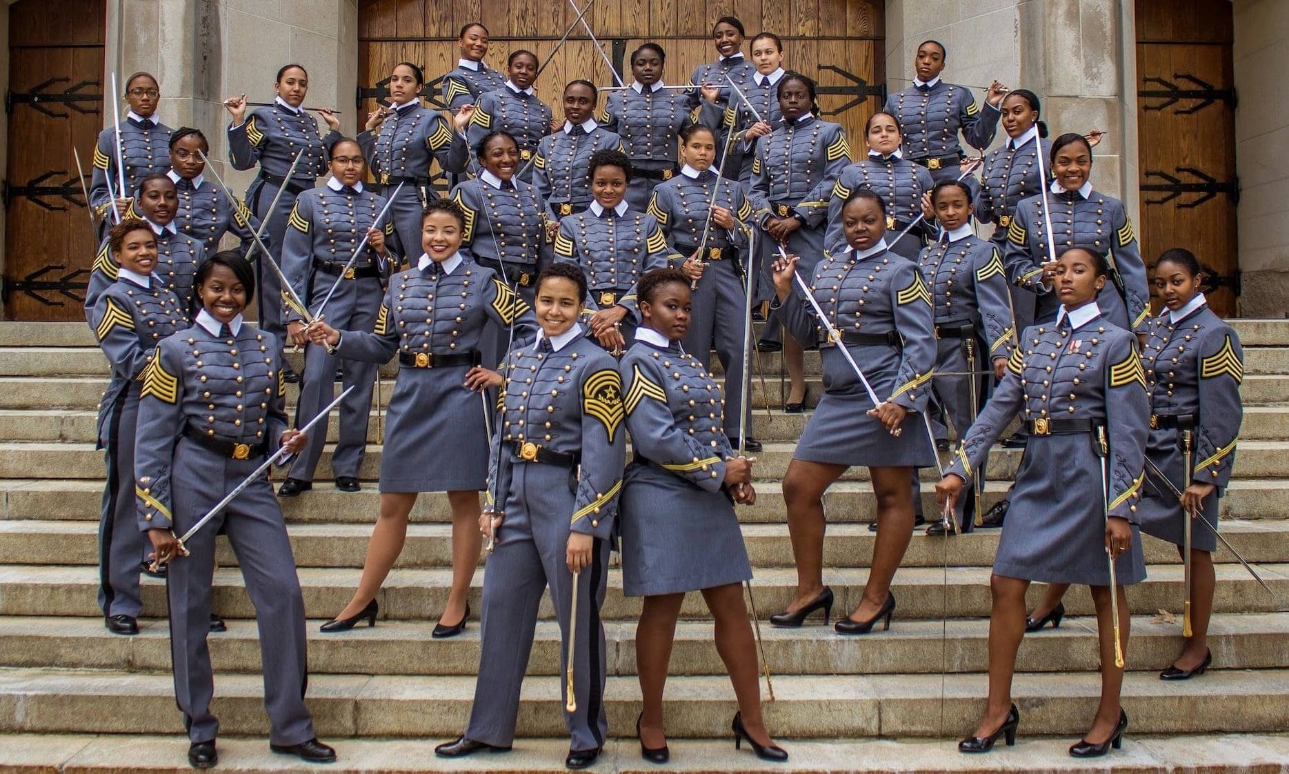 ▲▼西點軍校34名非裔女性下周畢業。（圖／Hallie Pound） 