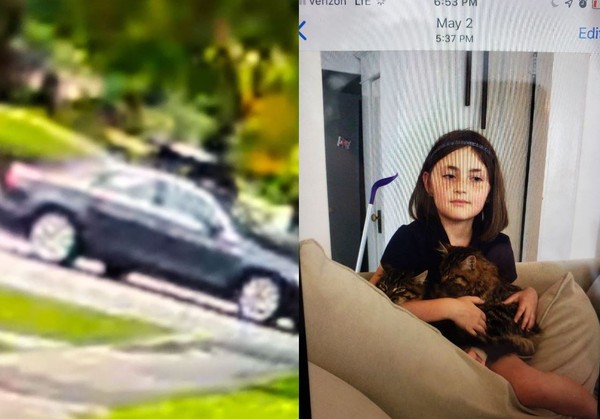 ▲▼媽媽就在旁散步，8歲女兒大白天被當街綁架。（圖／翻攝自推特／Fort Worth Police）