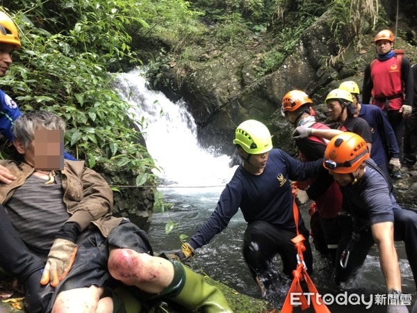 ▲▼宋男為了罹癌的弟弟獨自深入尖石山區採集草藥，不料卻受困8日，險些喪命。（圖／記者陳凱力翻攝）