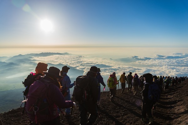 ▲今年夏天征服日本最高峰富士山▼             。（圖／七逗旅遊網提供）