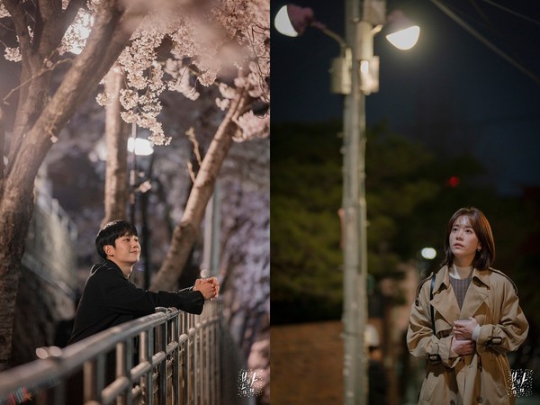 ▲韓劇《春夜》由韓志旼、丁海寅主演。（圖／翻攝自MBC）