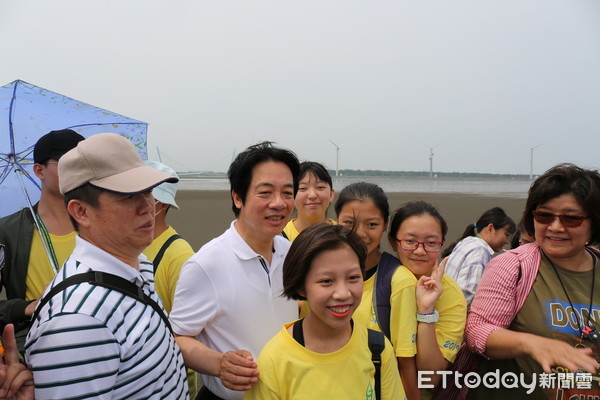 ▲▼賴清德,台中,高美溼地。（圖／賴清德行動辦公室提供）