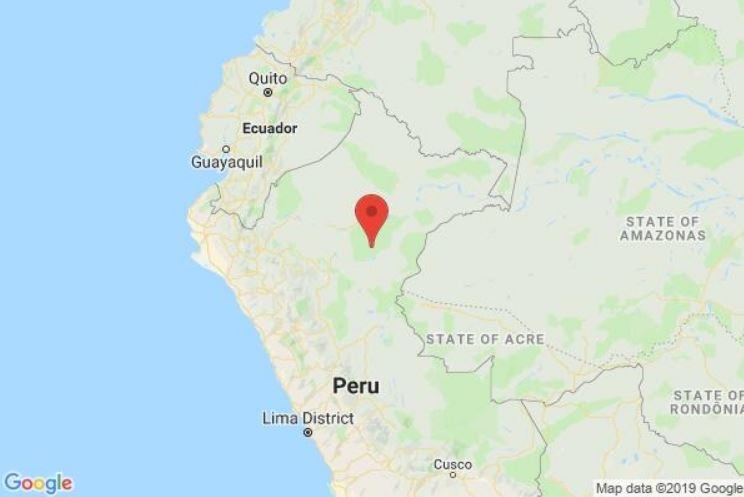 ▲▼祕魯地震。（圖／Google map）