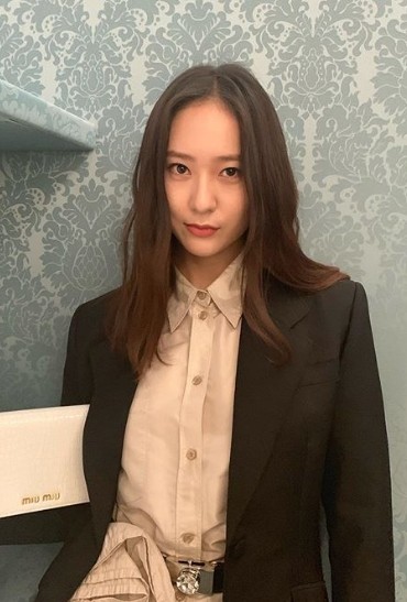 ▲Krystal。（圖／翻攝自微博、KrystalIG）