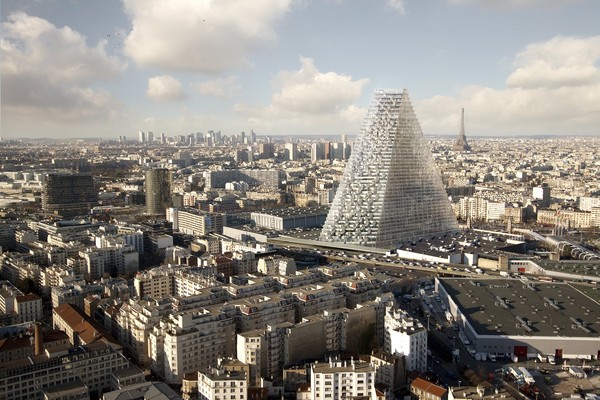 ▲巴黎市新建築Tour Triangle。（圖／翻攝Herzog & de Meuron官網）
