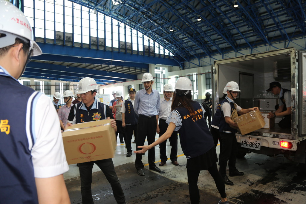 ▲新北市政府警察局掃毒 。（圖／新北市政府提供）