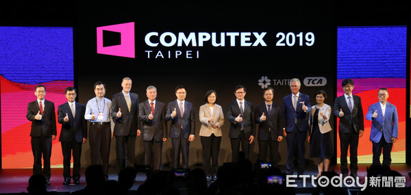 ▲▼Computex 2019開幕，台北市電腦公會，童子賢。（圖／TCA提供）