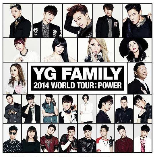 YG FAMILY。（圖／翻攝自YG Family Concert en Ecuador臉書）