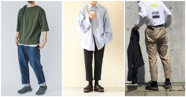 看日本穿搭客演绎时下流行的凉鞋款式　这3款是今夏标配