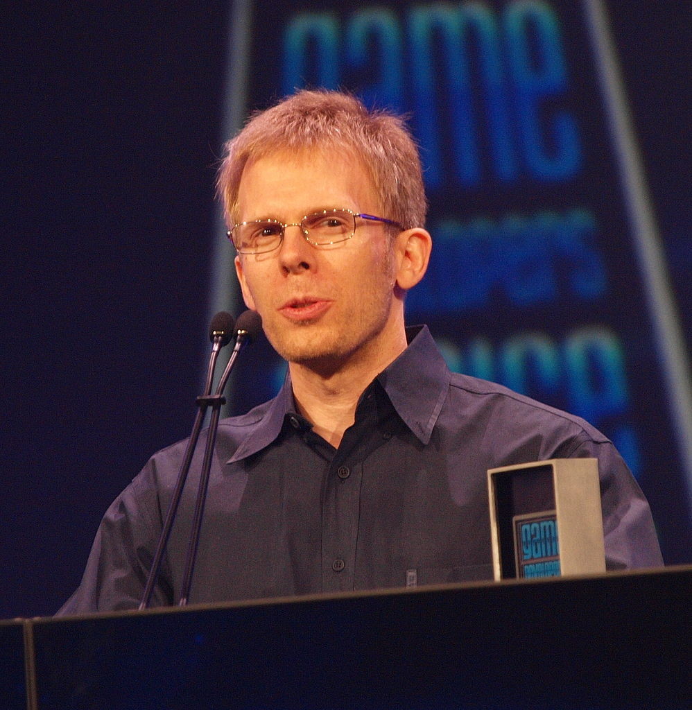 John Carmack r（圖／Official GDC @Wiki CC BY 2.0）