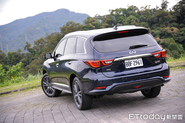 ▲航母級的乘坐體驗　19年Infiniti QX60 7人座休旅試駕。（圖／記者林鼎智攝）