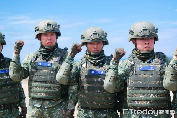 ▲▼漢光嬌點陸軍女砲兵排。（圖／記者呂佳賢攝）