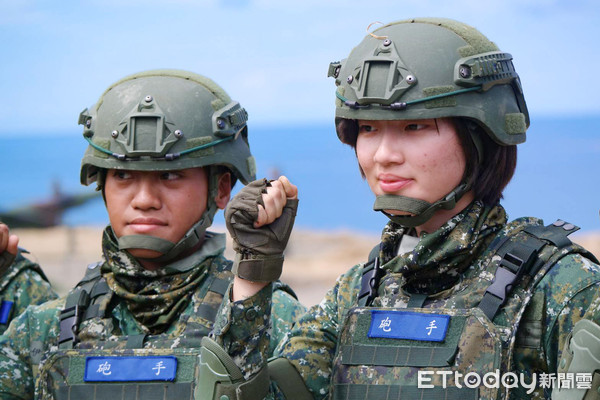 ▲▼漢光嬌點陸軍女砲兵排。（圖／記者呂佳賢攝）