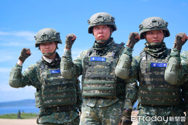 ▲▼漢光嬌點陸軍女砲兵排。（圖／記者呂佳賢攝）