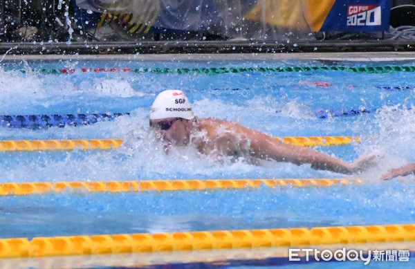 ▲2019日本公開賽，斯庫林（Joseph Schooling）。（圖／記者潘泓鈺攝）