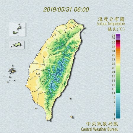 ▲▼衛星雲圖。（圖／翻攝中央氣象局）