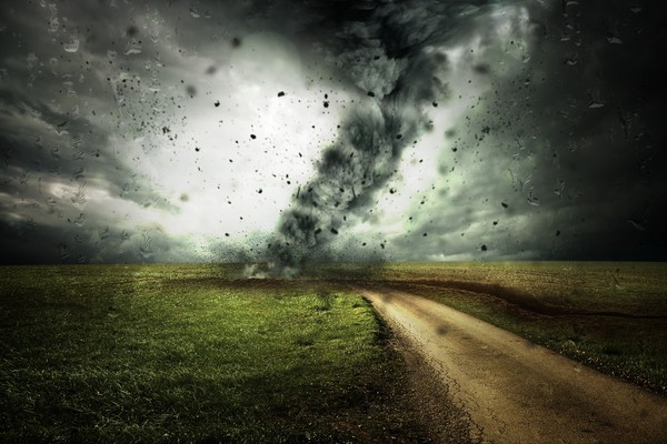 ▲▼ 龍捲風,tornado。（圖／免費圖庫pixabay）