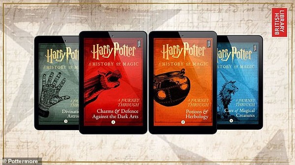 ▲Pottermore將推出4本圍繞著霍格華茲課程發展的電子版故事書。(圖／翻攝自Pottermore官網）