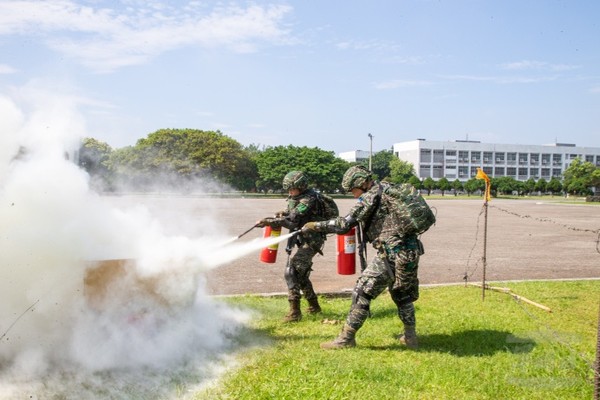 陸戰旅輜重區自衛戰鬥操演　確保整補作業順遂