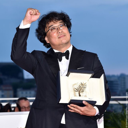 ▲第72屆坎城影展最佳影片金棕櫚獎由韓國導演奉俊昊執導的《寄生上流》拿下。（圖／翻攝自festivaldecannes IG）