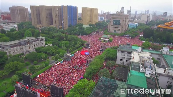 ▲▼【決戰2020-贏回台灣】凱道造勢大會。（圖／ETtoday攝影中心攝）