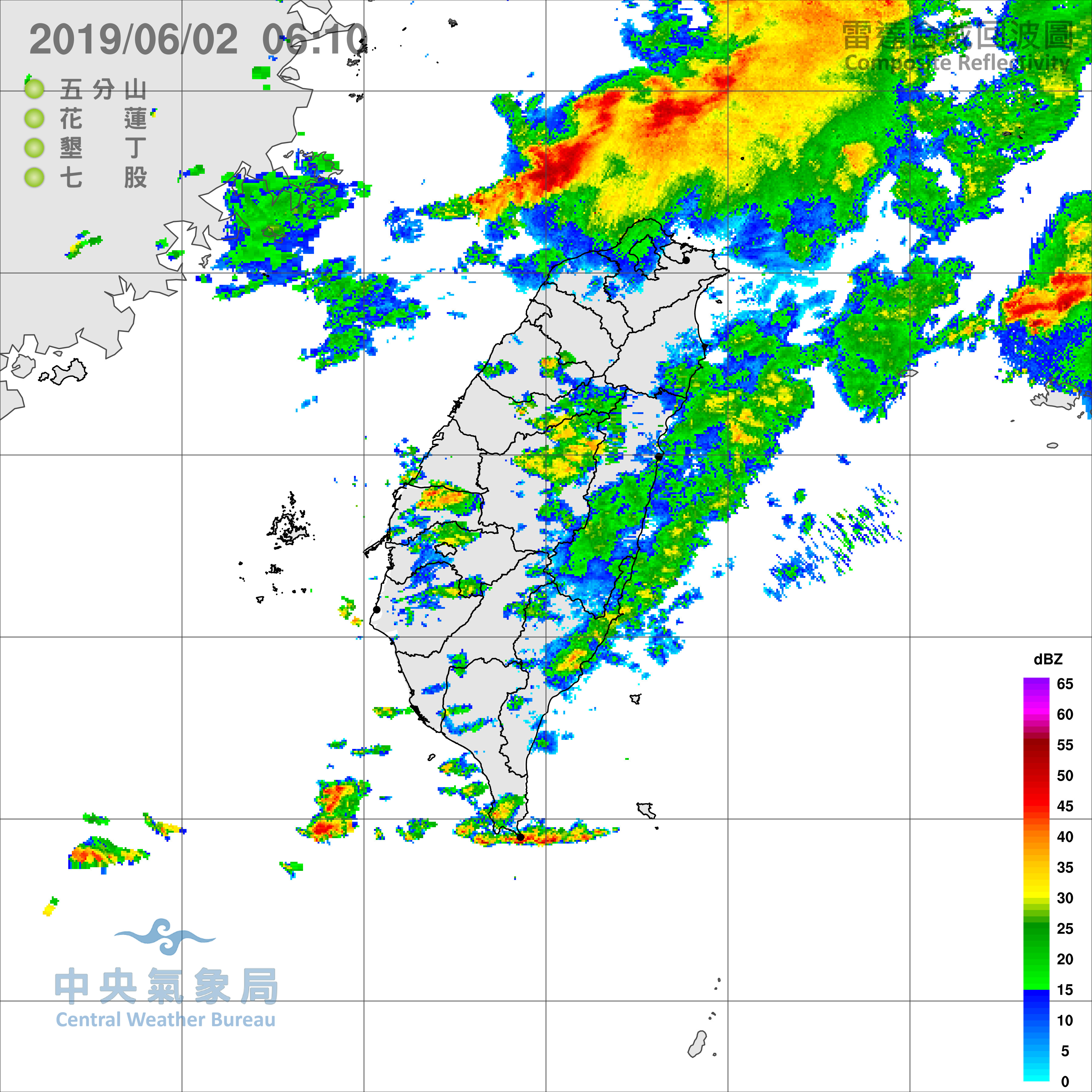 天氣圖。（圖／氣象局）