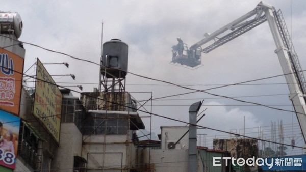 ▲▼   內湖火警          。（圖／記者黃彥傑攝）