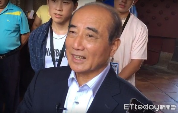 ▲前立法院長王金平，對於高雄市長韓國瑜整個台北造勢活動十分成功表示，他樂觀其成，兄弟登山各自努力，請大家對他有信心。（圖／記者林悅攝）