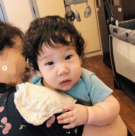 ▲隋棠小兒子Olie被路人誤以為是女生。（圖／翻攝自隋棠Instagram）