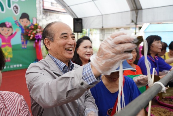 ▲▼ 前立法院長王金平3日上午到新竹市出席「王金平之友」後援會成立大會。（圖／王金平競選辦公室提供）