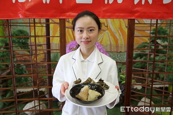 ▲花蓮慈濟茶香西米水晶粽。（圖／花蓮慈濟醫院提供）