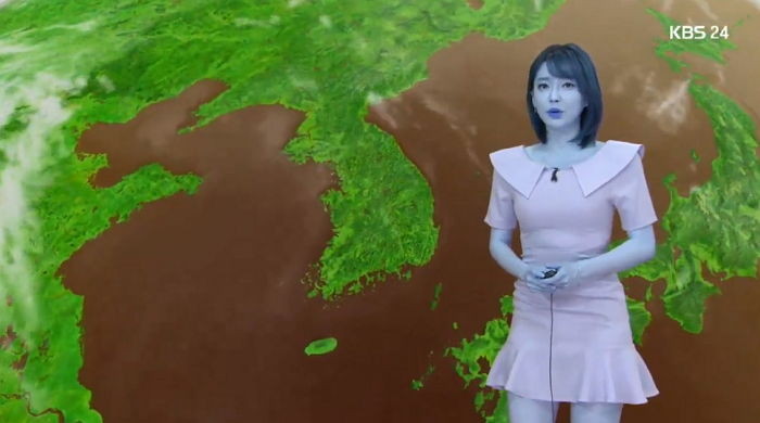 ▲▼ KBS新聞放送事故變阿凡達。（圖／翻攝自YouTube／DNG NEWS）