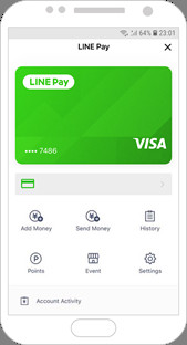 ▲LINE Pay電子錢包功能+1　攜手Visa整合數位支付卡。（圖／LINE pay提供）