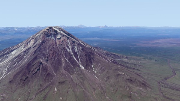 ▲▼俄羅斯烏季納火山（Bolshaya Udina volcano）。（圖／取自Google map）