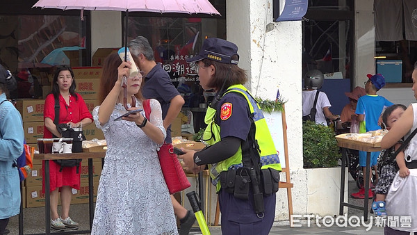 ▲▼東大門警力             。（圖／記者賴君欣攝）