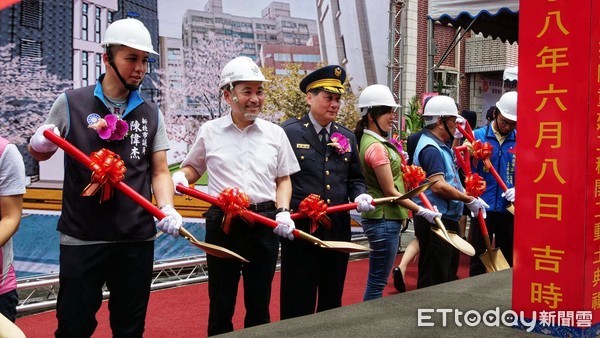 ▲ 淡水警分局「三芝分駐所」重建工程動土 提升地區治安與便民服務。（圖／新北市警察局提供）