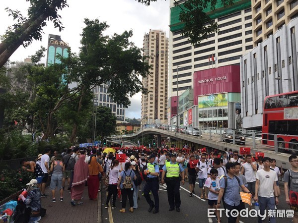 ▲▼ 香港反送中遊行,反逃犯條例遊行。（圖／讀者提供）