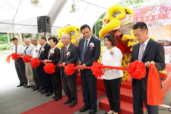 ▲▼世錦文化藝術中心開幕。（圖／記者翁伊森翻攝，下同）